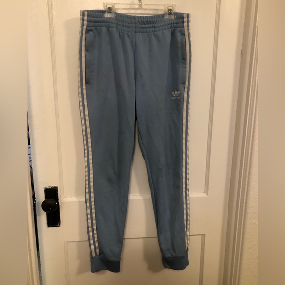 baby blue Adidas Sweatpants size M - Picture 9 of 11